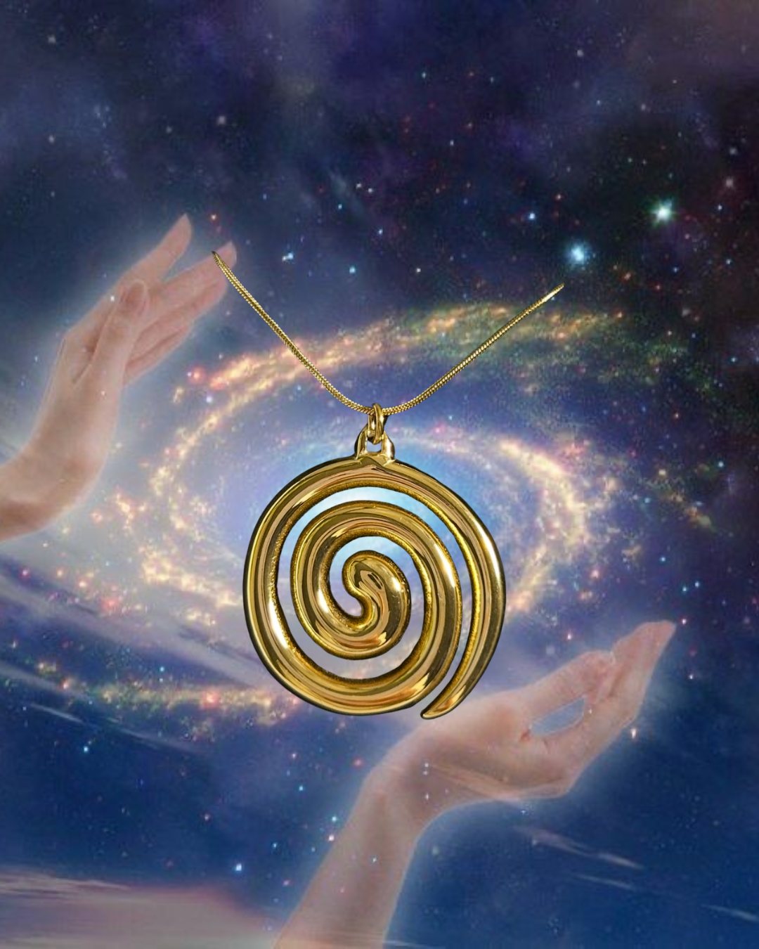 “Chunky” Spiral Necklace
