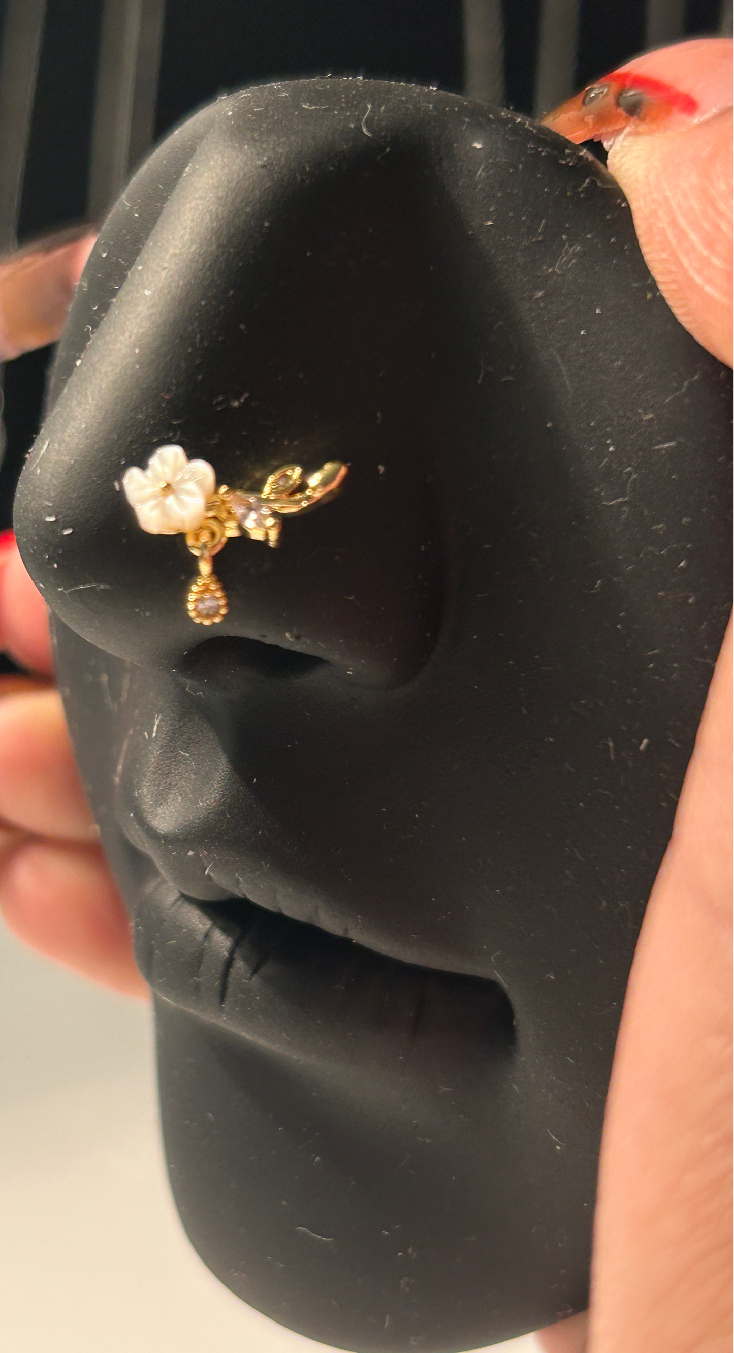 “Asli” Dangly Nose Ring