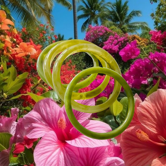 “Bamboo” Bangle Stack (4pcs)