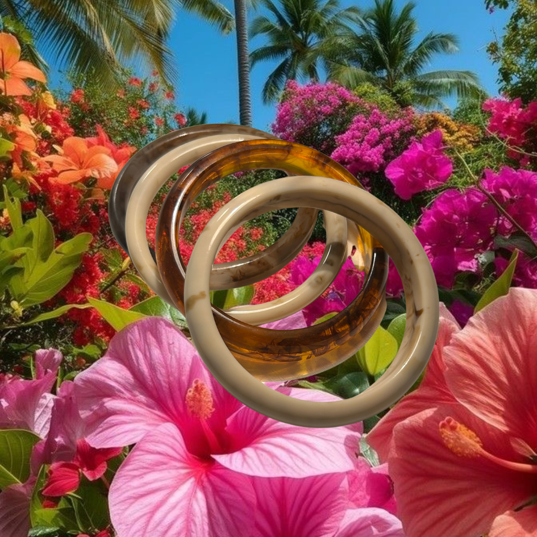 “Cocoa” Bangle Stack (4pcs)