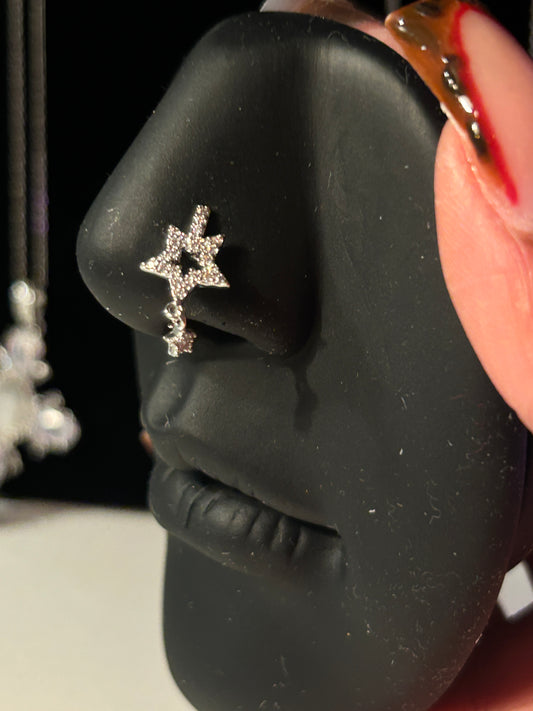 “Star Girl” Dangly Nose Ring