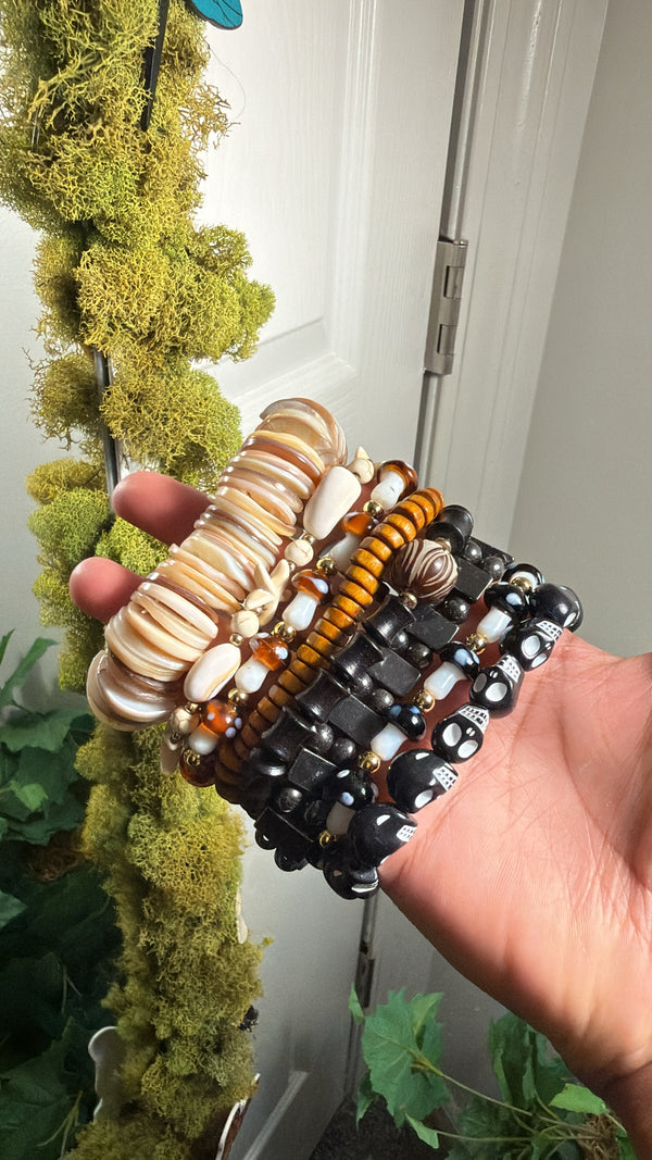 “Naira” Beaded Stack (8pcs)