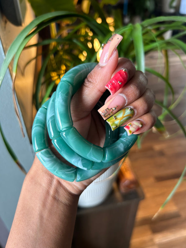 “Earth” Stretch Bangle(1pc)
